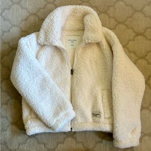 Abercrombie Kids Sherpa Jacket Girls Size 9-10